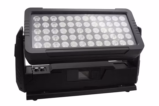 Wasserdichter Wandfluter für den Außenbereich, 60 x 10 W, RGBW, 4-in-1-LED-Stadt-Farbwaschlicht